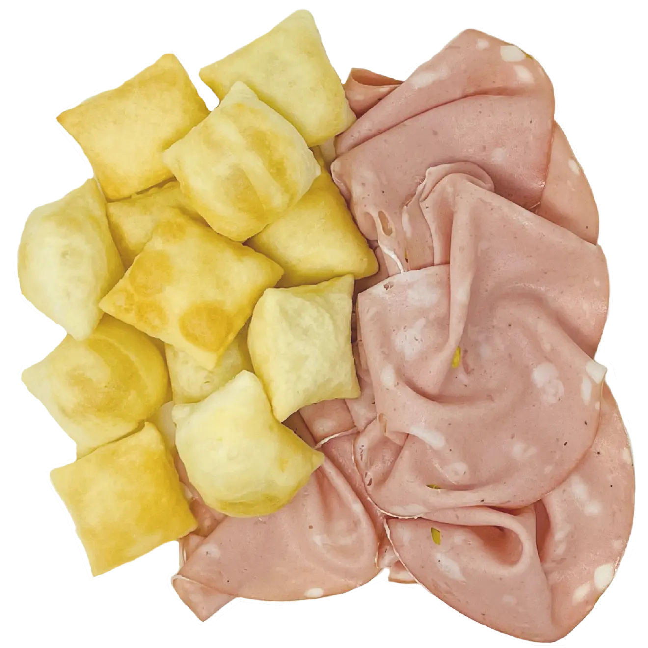 Mortadella e gnocco fritto